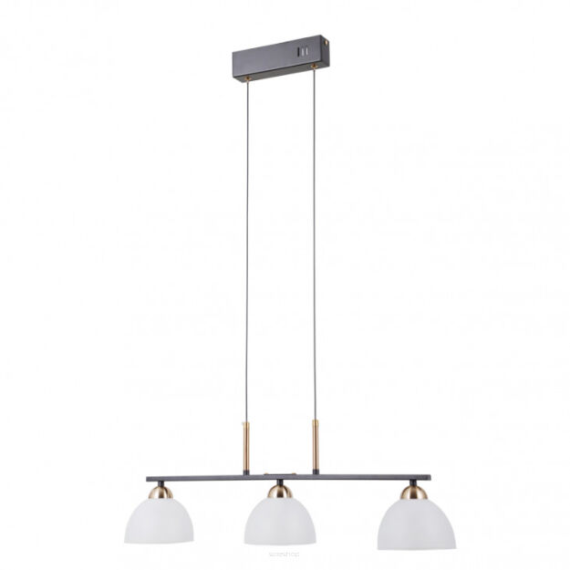 Lampa wisząca Montiela PND-34374-3-BK Italux