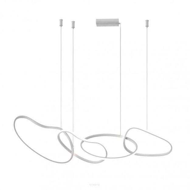 Lampa wisząca Fonte PND-22412-S4-WH Italux