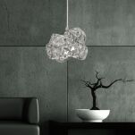 Lampa wisząca BARI 1 AZ2104 Azzardo Ponadczasowa lampa bogato zdobiona egipskimi kryształkami  - 3