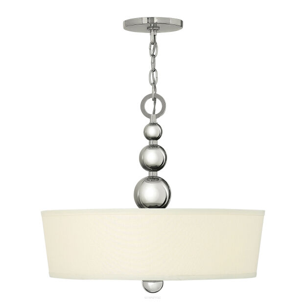 Lampa wisząca ZELDA HK-ZELDA-P-B-PN HINKLEY LIGHTING Nowoczesna polerowany nikiel
