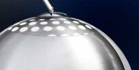 Lampa podłogowa TOGO AZ0021 Azzardo Marmurowa podstawa półokrągły abażur chrom - 3
