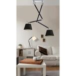 Podstawa lampy wiszącej ZYTA 2S PENDANT PODWÓJNA CZARNA - 8