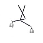 Podstawa lampy wiszącej ZYTA 2S PENDANT PODWÓJNA CZARNA - 5