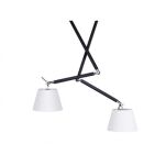 Podstawa lampy wiszącej ZYTA 2S PENDANT PODWÓJNA CZARNA - 3