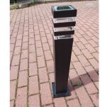 Lampa stojąca zewnętrzna OIR 9158 Nowodvorski Latarnia czarna 65 cm - 5