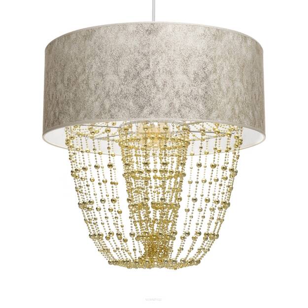 Lampa wisząca ALMERIA WHITE/GOLD MILAGRO MLP6447 