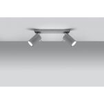 Lampa Listwa Spot Plafon RING 2 Szary LED SOLLUX LIGHTING SL.0450 - 2