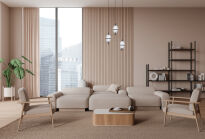 Lampa wisząca Fuente PND-34395-3-BK Italux - 2