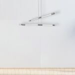 Lampa wisząca BASTONE WHITE/CHROME MILAGRO MLP6566 - 2