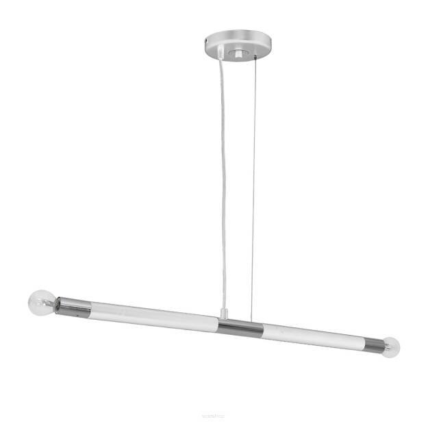 Lampa wisząca BASTONE WHITE/CHROME MILAGRO MLP6566