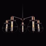 Lampa sufitowa MANUFACTURE V 9738 Nowodvorski  Pięcioramienna industrialna  loftowa  - 3