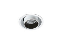 Lampa sufitowa wpuszczana LUNA 15W DIM AZ2829 Nowoczesna ruchoma i ściemnialna tuba  - 3