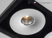 Oprawa wpuszczana MULTIVA EVO 115.2 edge.LED 12W On-Off 4.1832 Labra podwójna regulowana - 4