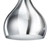 Lampa wisząca SOUL 1 AZ1652 Azzardo Opływowy kształt klosza i modny kolor chromu - 2
