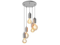 Lampa wisząca VOLTA 5 AZ2386 Azzardo Betonowa 5 zwisów loftowa - 2