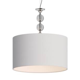 Lampa wisząca REA RLD93163-1W Zuma Line BIAŁA Gustowna i subtelna 50 cm