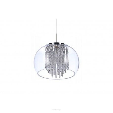 Lampa wisząca  REGO 1 AZ3081 Azzardo Elegancka i efektowna bogato zdobiona 