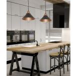 Lampa wisząca GARRET S 6443 Nowodvorski Loftowa czarno-miedziana - 4