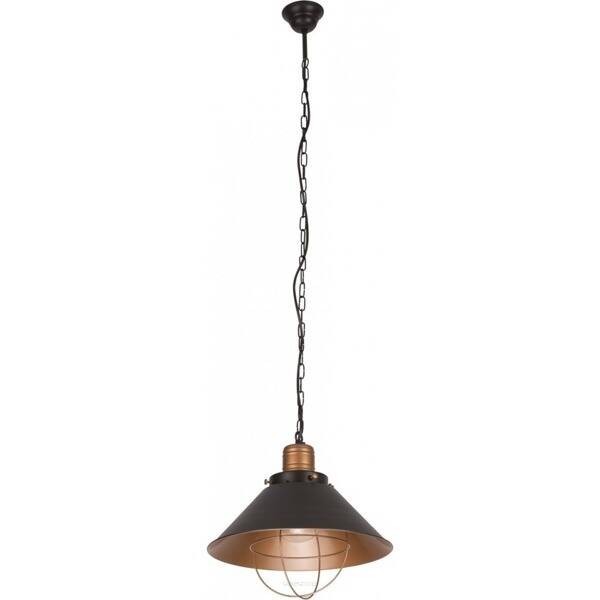 Lampa wisząca GARRET S 6443 Nowodvorski Loftowa czarno-miedziana