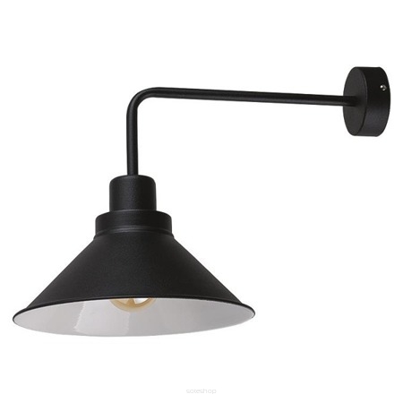 Lampa ścienna CRAFT 9151 Nowodvorski Czarno-biała retro loft 