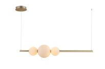 Lampa wisząca SANDRA 3 DIMM LED gold AZZARDO AZ4427  - 2