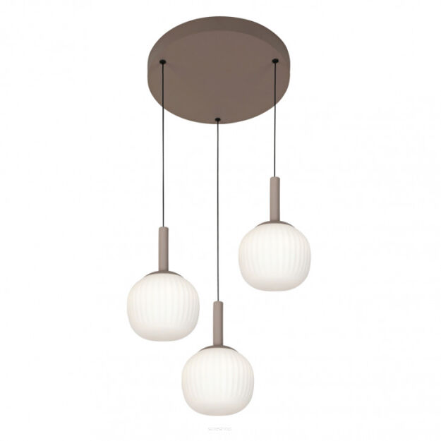 Lampa wisząca Montes PND-02217-3-BRO Italux