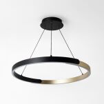 MD4417-1M-3BGD LINOS LAMPA WISZĄCA CZARNO-ZŁOTA/BLACK-GOLD ZUMALINE - 3