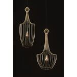 Lampa wisząca LUKSOR BLACK S 8851 Nowodvorski Retro industrial loft druciany klosz czarny - 2