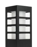 Słupek ogrodowy RADO III 2 BL SU-MA ALUMINIOWA 50 CM WYSOKOŚCI - 4