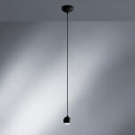 Lampa wisząca SHALLOW 0054.30.NE Vivida International Czarna kula 8 cm LED - 4