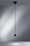 Lampa wisząca SHALLOW 0054.30.NE Vivida International Czarna kula 8 cm LED - 5