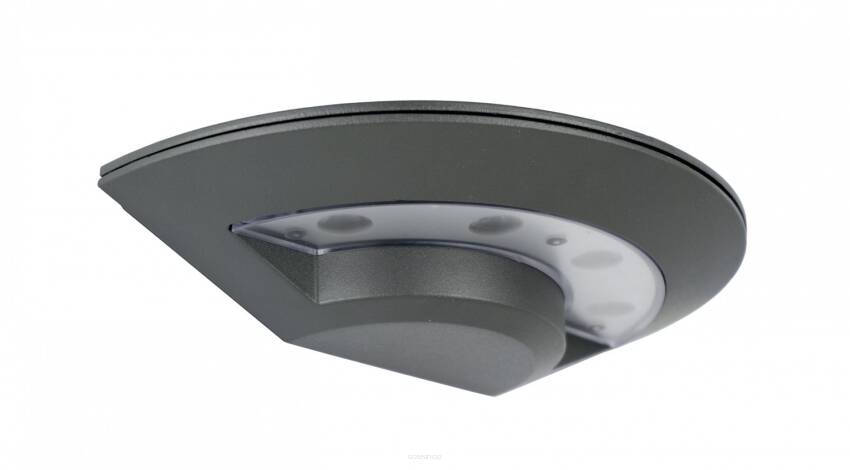 Kinkiet elewacyjny UFO 91303-LED SU-MA NOWOCZESNY LED CIEMNY SZARY