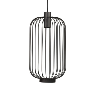 Lampa wisząca CAGE BLACK 6844 Nowodvorski Oryginalna druciana średnica 30 cm