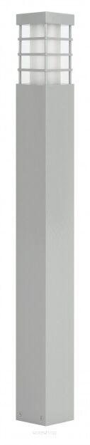 Lampa stojąca słupek ogrodowy RADO II 1 AL SU-MA aluminiowy szary 75 cm