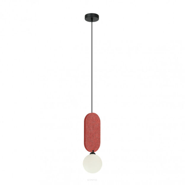 Lampa wisząca Lorenzo PND-59815-1-RED Italux
