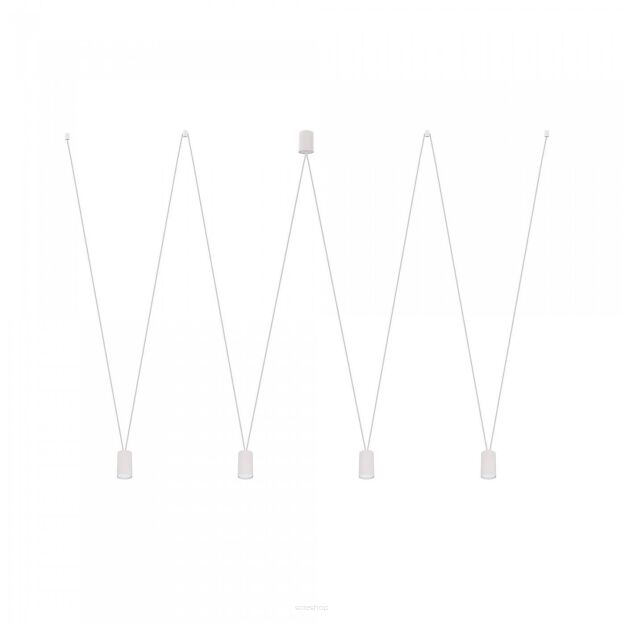 Lampa wisząca More Tone 4xGU10 biała 7824