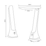SM-612-BL LAMPA BIURKOWA CZARNA/BLACK ZUMALINE - 2