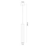 1226 ARIA LAMPA WISZĄCA TYTAN ZUMALINE - 4