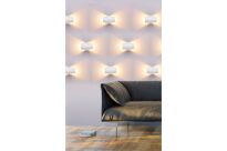 Lampa ścienna kinkiet CERES AZ2798 Azzardo Fantazyjnie wygięta biała LED IP44 - 2