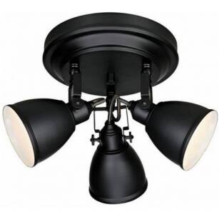 Lampa sufitowa FJALLBACKA ceiling 3l black ip44 MARKSLOJD 108081