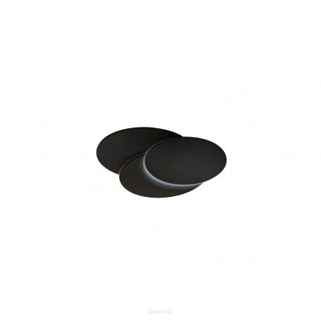 Lampa ścienna kinkiet CLOVER OVAL AZ2997 Azzardo Oryginalna o czarnym wykończeniu LED 