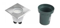 Oprawa najazdowa LEDA ST 5024 B SU-MA SZKŁO HARTOWANE LED KWADRATOWA - 3