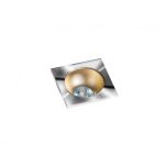 Lampa wpuszczana HUGO 1 DOWNLIGHT AZ1734 Azzardo Minimalistyczna i techniczna w kolorze chromu - 2