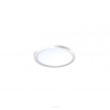 Lampa sufitowa wpuszczana SLIM ROUND 15 Azzardo Okrągła oprawa o białym wykończeniu LED IP44