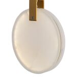 Lampa wisząca MARBLE 24 cm LED ST-8950-24 Step Into Design marmurowy klosz art deco wyszukana - 2