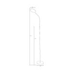SM-609-WH LAMPA PODŁOGOWA BIAŁA/WHITE ZUMALINE - 2