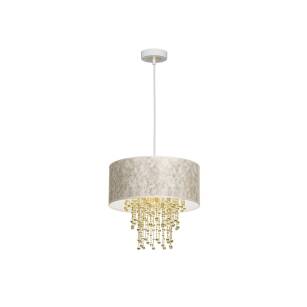 Lampa wisząca ALMERIA WHITE/GOLD MILAGRO MLP6446 