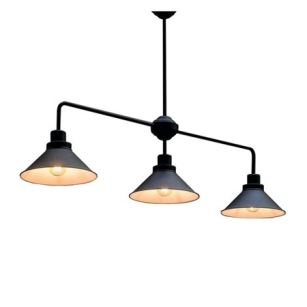 Lampa wisząca CRAFT III 9150 Nowodvorski 3 metalowe klosze minimalistyczna 