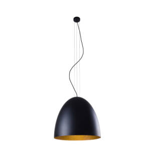 Lampa wisząca Egg L 9024 5xE27 czarno-złota Ø55cm 9024