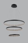 Lampa wisząca BRIGHTON 3 LED CZARNY AZZARDO AZ4428 - 2